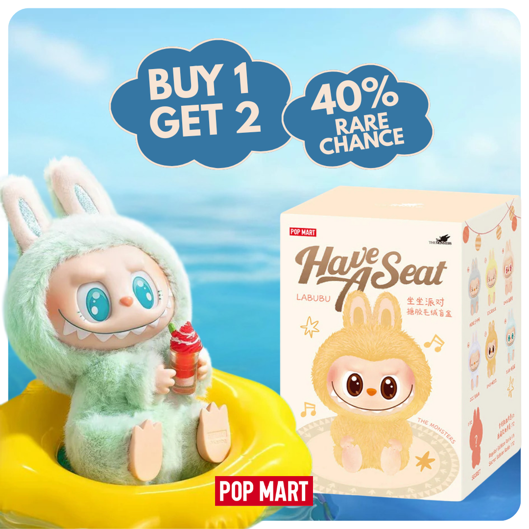 Labubu Have a Seat - Blind Box [BUY 1 GET 2]