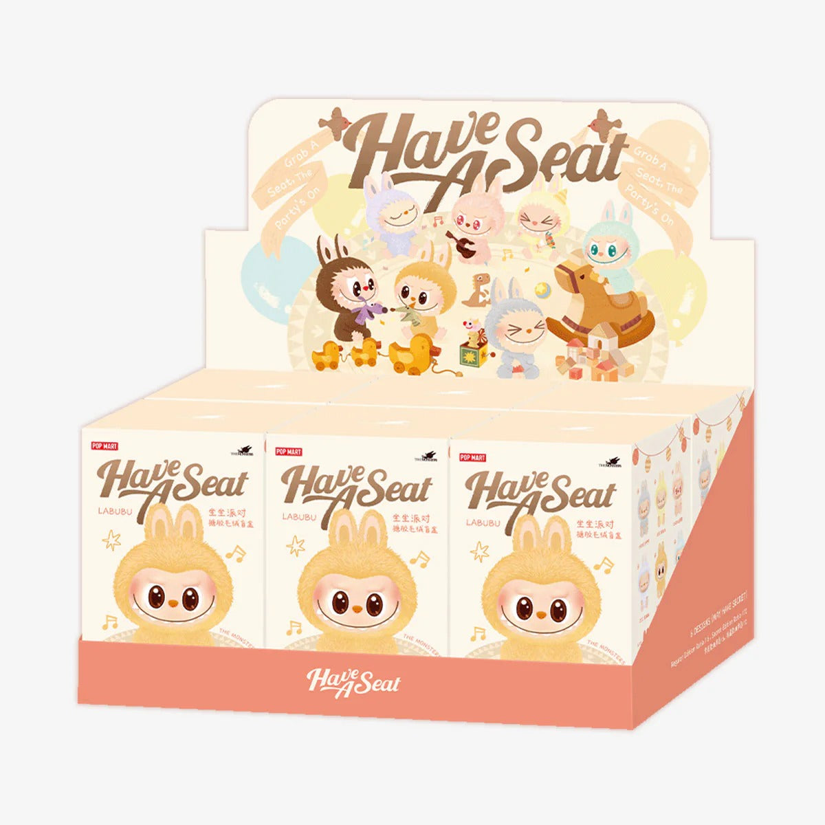 Labubu Have a Seat - Blind Box [BUY 1 GET 2]