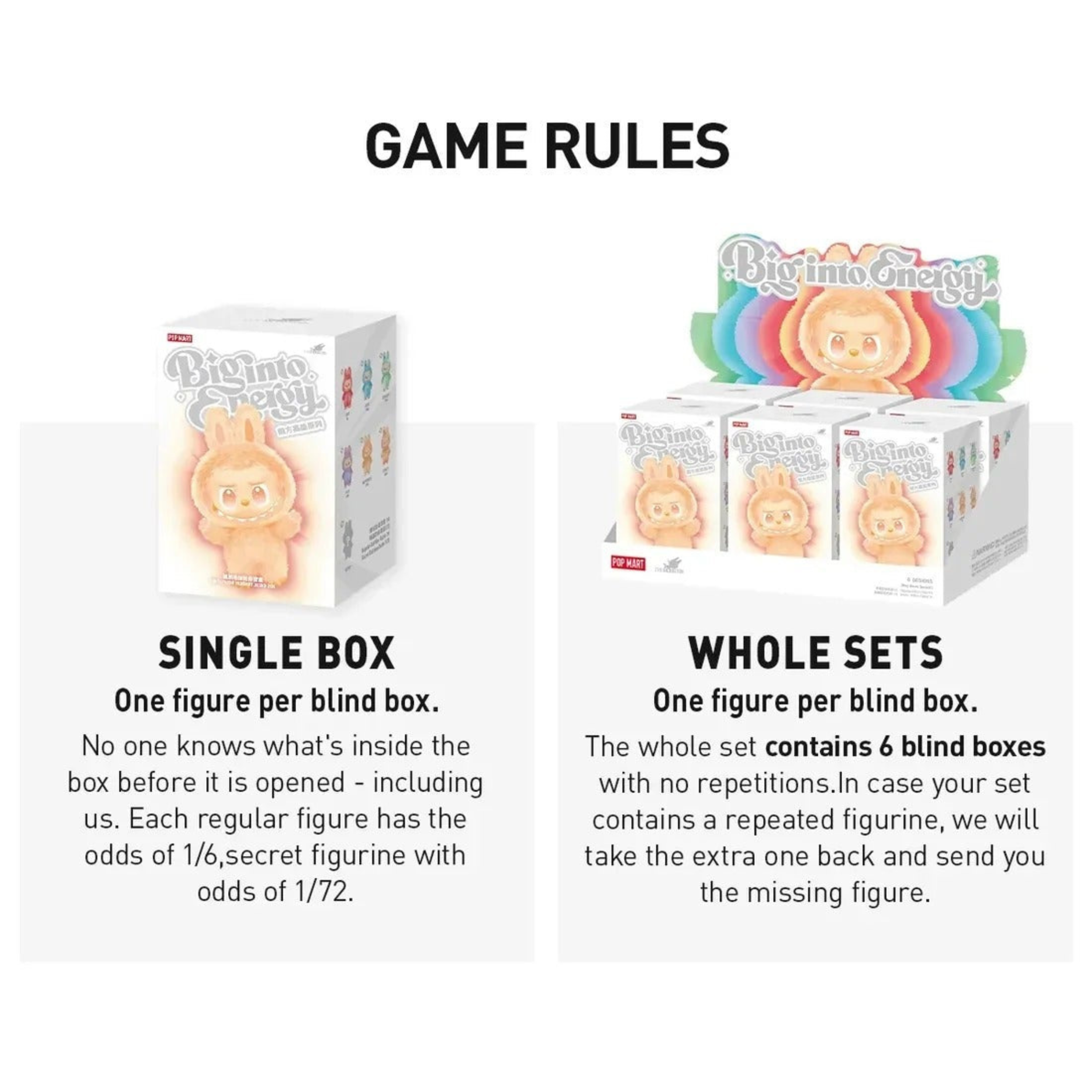 Labubu Big Into Energy - Blind Box [BUY 1 GET 2]