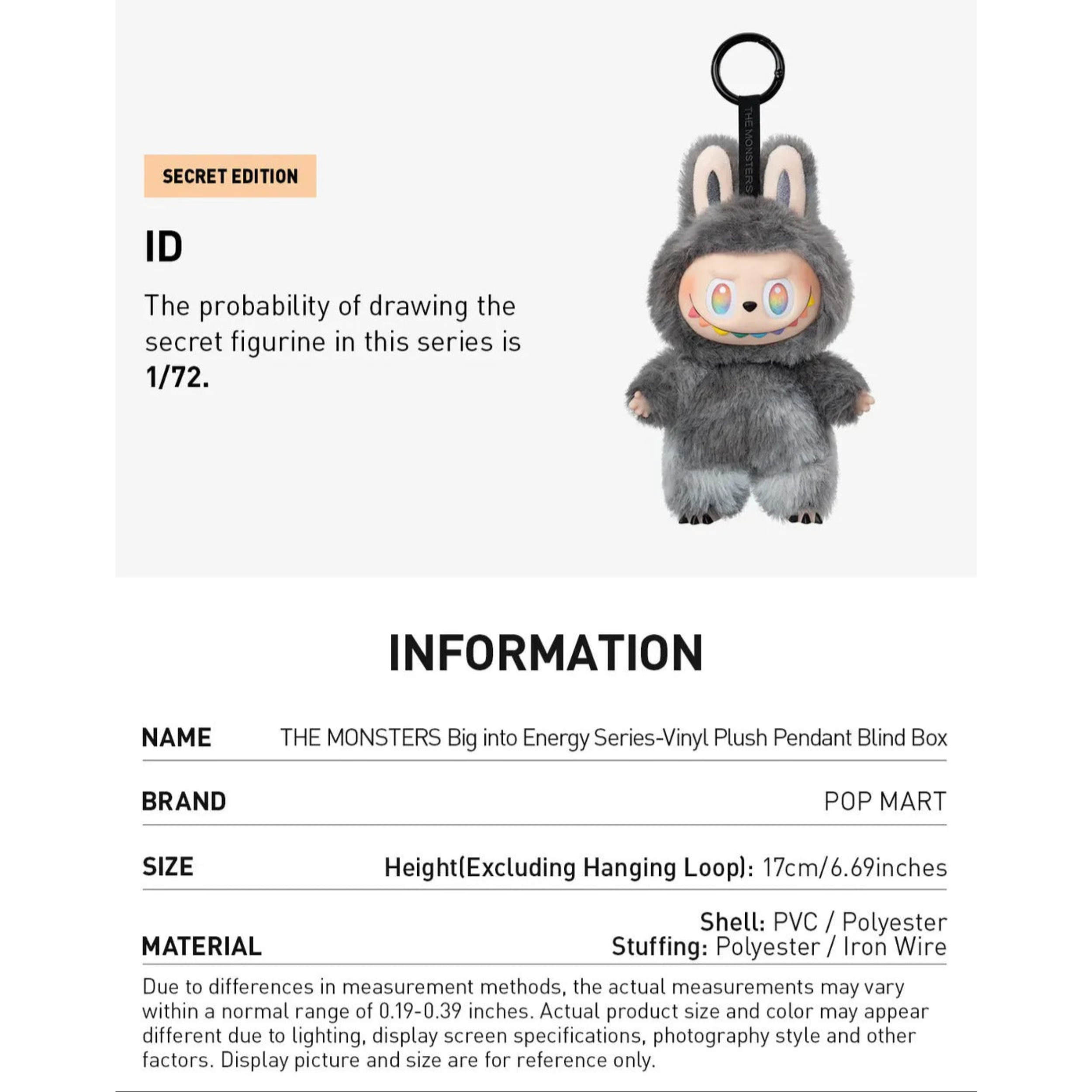 Labubu Big Into Energy - Blind Box [BUY 1 GET 2]
